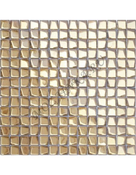 Карамель / Ледо Aureo trapezio 20x20x6 мм мозаика стеклянная