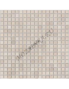 Карамель / Ледо Crema Marfil MAT 15x15x4 мм каменная мозаика