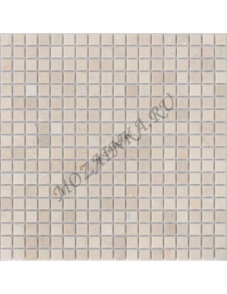 Карамель / Ледо Crema Marfil MAT 15x15x4 мм каменная мозаика
