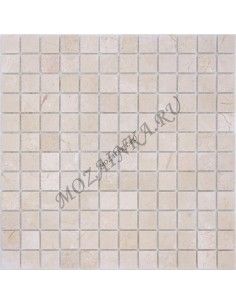Карамель / Ледо Crema Marfil MAT 23x23x4 мм каменная мозаика