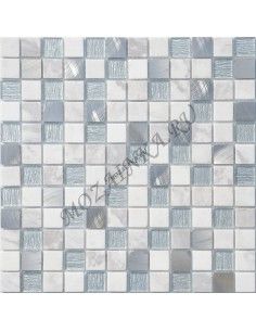Карамель / Ледо Ice Velvet 23x23x4 мм мозаика из камня, стекла и металла
