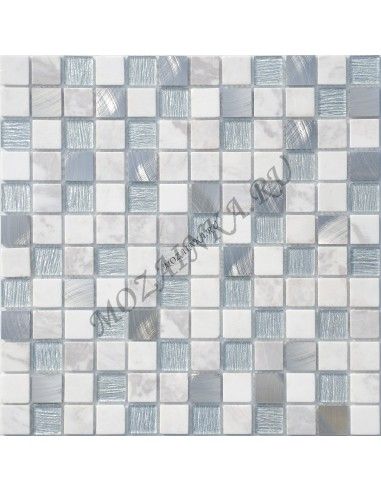 Карамель / Ледо Ice Velvet 23x23x4 мм мозаика из камня, стекла и металла