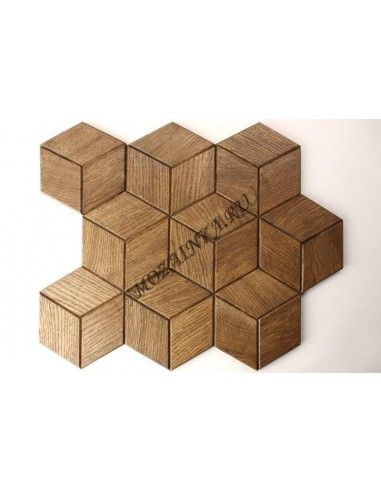 Hexo3S60-4 деревянная мозаика орех