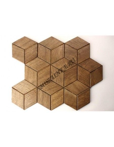 Hexo3S60-4 деревянная мозаика орех