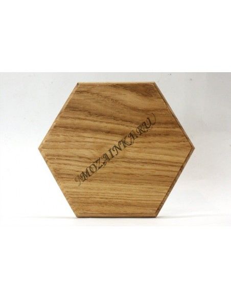 Hexo1S120-1 деревянная шестигранная плитка 'соты' с фаской