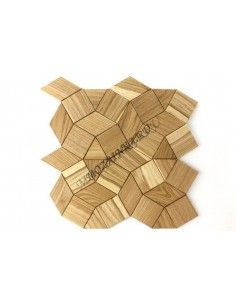 Деревянная мозаика в интерьере: плитка из дерева на стенах и столе, виды отделочного материала из древесины