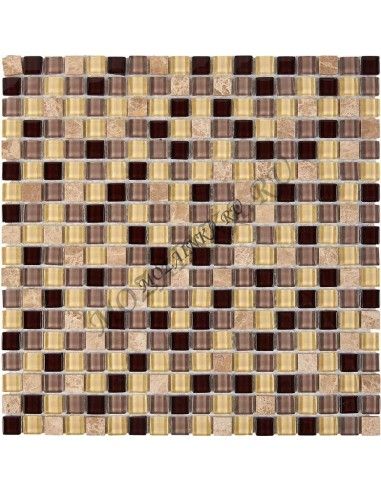 Pixel Mosaic PIX724 мозаика из мрамора и стекла
