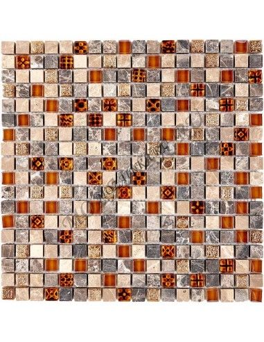 Pixel Mosaic PIX720 мозаика из мрамора и стекла