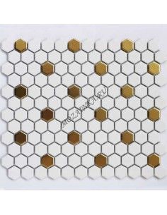 Bonaparte Mosaic Babylon Gold matt мозаика керамическая