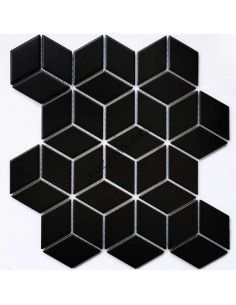 Bonaparte Mosaic Landa Black matt мозаика керамическая