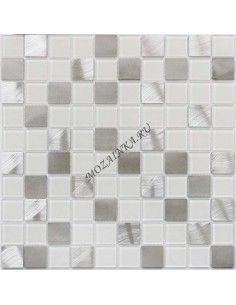 Bonaparte Titan Silver мозаика из стекла и металла