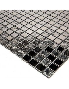 Luxury Silver 20 мозаика стеклянная "Философия Мозаики" 2