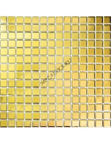 Gold Glossy 20 мозаика стеклянная "Философия Мозаики"