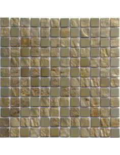 Luxury Gold 23 мозаика стеклянная "Философия Мозаики"