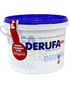 Derufa Фасадная краска СУПЕР Серия ПРОФ 9 л.