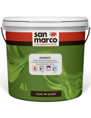 San Marco Interofis 4л глубокопроникающий грунт-концентрат