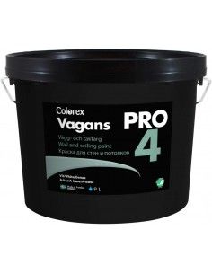 Colorex Vagans Pro 4 совершенно матовая краска для стен и потолка 0,9л