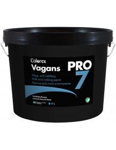 Colorex Vagans Pro 7 матовая краска для стен и потолка 2,7л