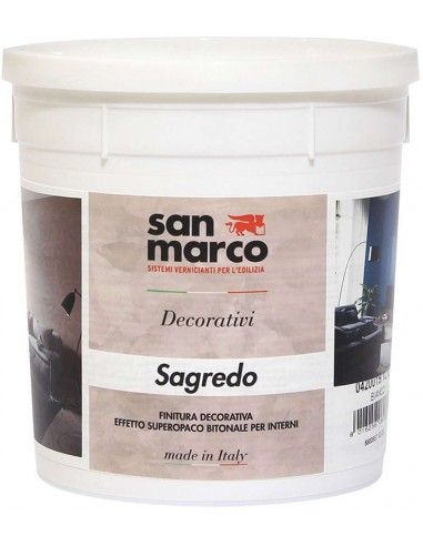 San Marco Sagredo 1л суперматовая двухцветная декоративная краска