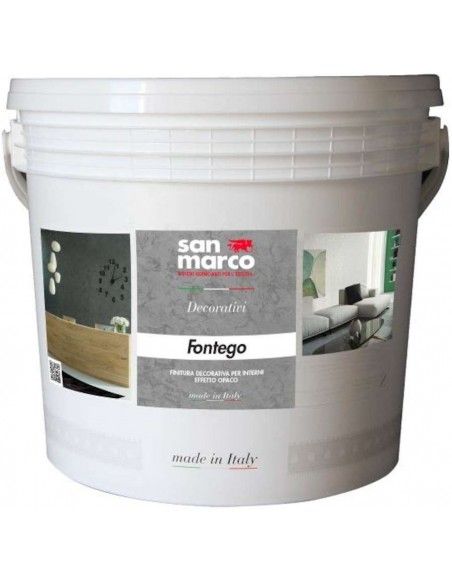 San Marco Fontego 1л декоративная краска  с мягкой матовой текстурой