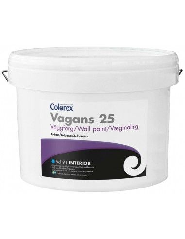 Colorex Vagans 25 краска для стен и потолка в сырых помещениях 0,9л