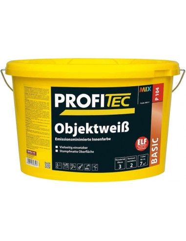 PROFI Tec Objektweiss 1л краска для стен и потолка