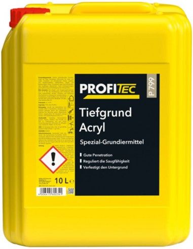 PROFI Tec Tiefgrund Acryl 5л специальный акрилатный грунт
