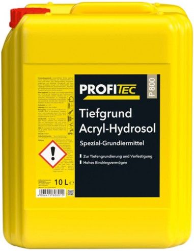 PROFI Tec Tiefgrund Acryl-Hydrosol 5л гидрозольный грунт глубокого проникновения
