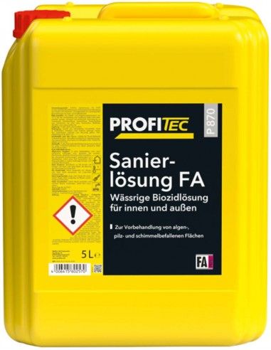 PROFI Tec Sanierlösung FA 5л средство для санации (для биоцидной обработки)