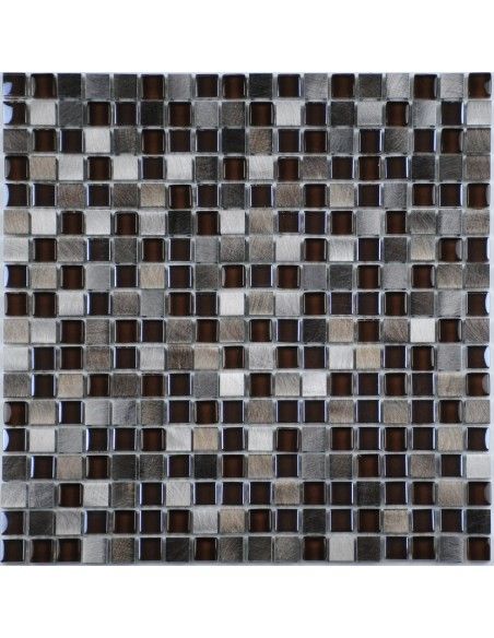 Cube Pluton мозаика из стекла и алюминия "Философия Мозаики"