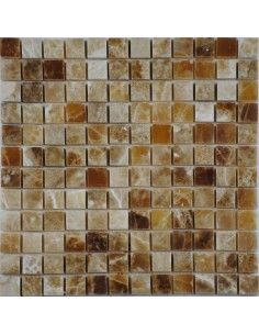 Caramel Onyx 23-10P мозаика из оникса "Философия Мозаики"