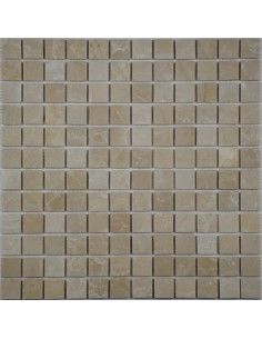 Crema Marfil 23-4P каменная мозаика "Философия Мозаики"