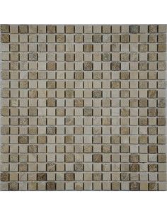 Mix Cream 15-4T каменная мозаика "Философия Мозаики"