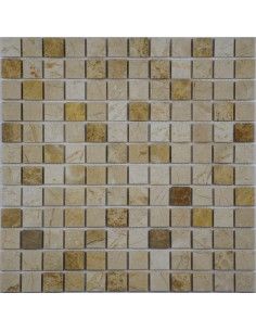 Mix Cream 23-4P каменная мозаика "Философия Мозаики"
