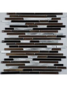 XF257 мозаика из стекла и алюминия "Философия Мозаики"