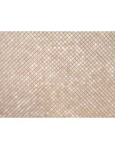 Карамель / Ледо Crema Marfil POL 15x15x4 мм каменная мозаика 2