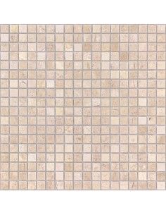 Карамель / Ледо Crema Marfil POL 15x15x4 мм каменная мозаика