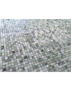 Карамель / Ледо Onice Verde oliva POL 15x15x7 мм каменная мозаика 2