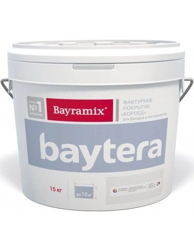 Bayramix Baytera T 001-K, Мокрая стена, Белый, 15 кг