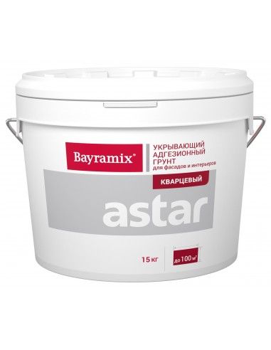 Bayramix Грунт Astar укрывающий B1-белый, 4 кг