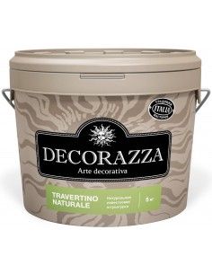 Decorazza Travertino naturale Белый базовый цвет 15, кг