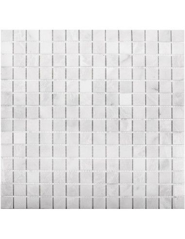 Starmosaic Wild Stone WHITE POLISHED 20x20 мм каменная мозаика