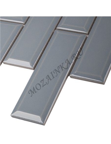 Homework Metro Bluish-Grey Glossy 45х145 мм мозаика керамическая