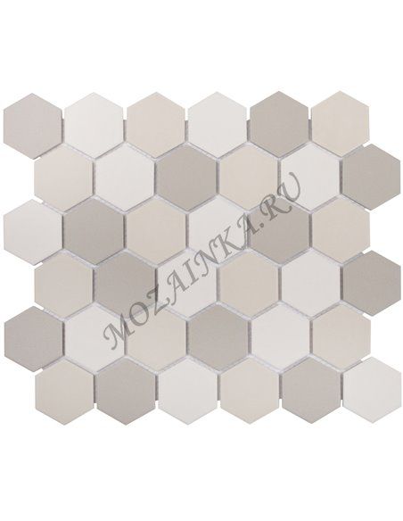 Homework Hexagon Small LB Mix Antislip мозаика керамическая Starmosaic