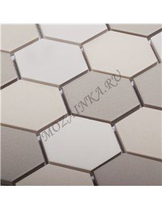 Homework Hexagon Small LB Mix Antislip мозаика керамическая Starmosaic 2