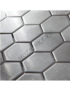 Homework Hexagon Small Marble Grey Matt мозаика керамическая Starmosaic 2