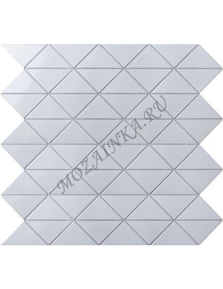 Homework Triangolo White Zip Glossy мозаика керамическая