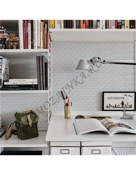 Homework Triangolo White Zip Glossy мозаика керамическая