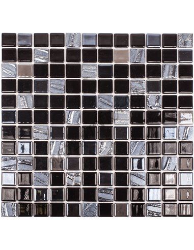 Astra BLACK мозаика стеклянная Vidrepur