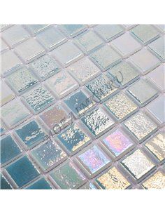 Shell MIX GREEN 553/554 мозаика стеклянная Vidrepur 2